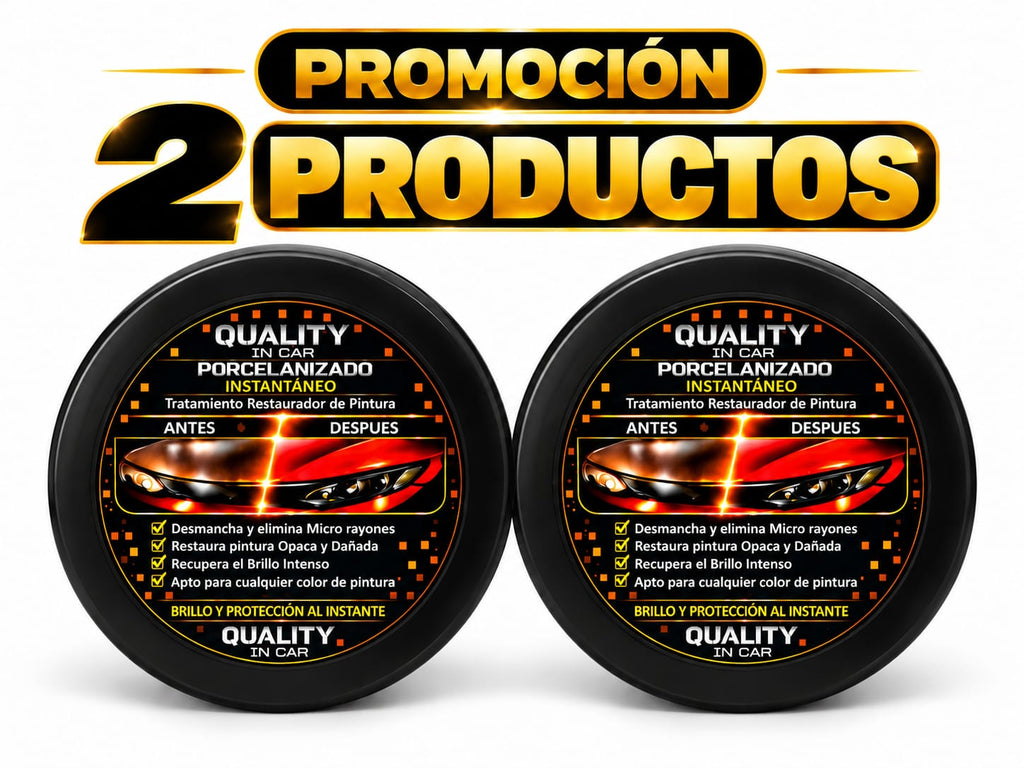 Promoción 2 unidades Porcelanizado Instantáneo