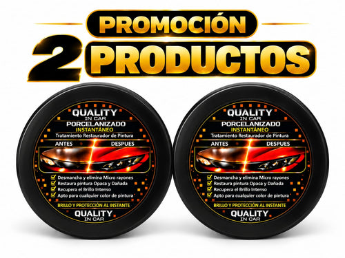 Promoción 2 unidades Porcelanizado Instantáneo